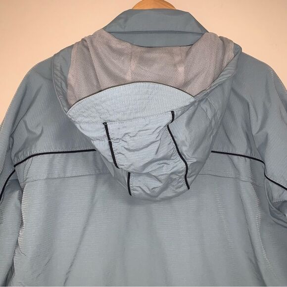 Light Blue 3 Season Jacket Coat Women’s XL Conversion Vest Weather Resistant - Picture 3 of 9